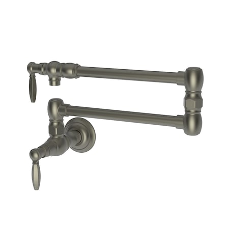 Newport Brass Pot Filler, Wall Mount in Gun Metal 1200-5503/14